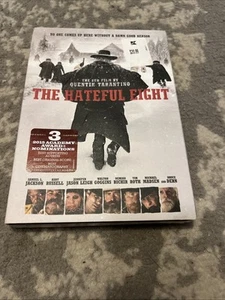 The Hateful Eight (DVD, 2015) New Sealed Slip Cover Quentin Tarantino Flick - Picture 1 of 4