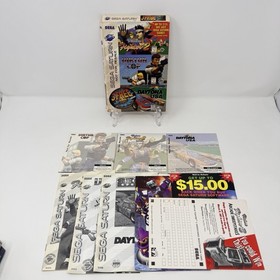 Sega Saturn 3 Free Games Pack Not For Resale NFR Complete CIB Tested