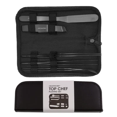 Professional Chef Plating Kit, 5 Piece Culinary Plating Set, Silver, Stainles... - Image 1 of 4