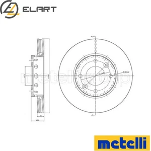 2x BRAKE DISC 23-1355C FOR KIA CARENS/MPV/II D4EA 2.0L G4GC 2.0L TB 1.8L 4cyl - Picture 1 of 8