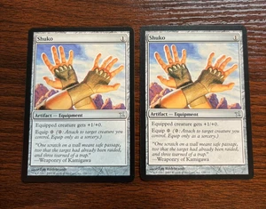 "Shuko" - Magic the Gathering Betrayers of Kamigawa Set (2 Cards) (159/165) - Picture 1 of 6