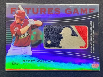 2010 TOPPS PRO DEBUT BRETT WALLACE 1/1 LOGOMAN LOGO PATCH ASTROS ARIZONA STATE  - Image 1 of 3
