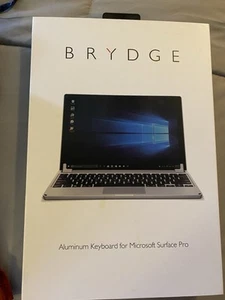 BRYDGE 12.3 Aluminium Keyboard Microsoft Surface Pro, 3 & 4 - BOXED BRY 7001 - Picture 1 of 4