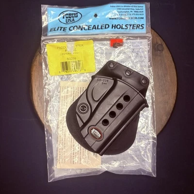Funda de paleta Fobus Sig Sauer SG239 - 239 (solo 9 mm) - negra derecha OWB Foto 1 de 4