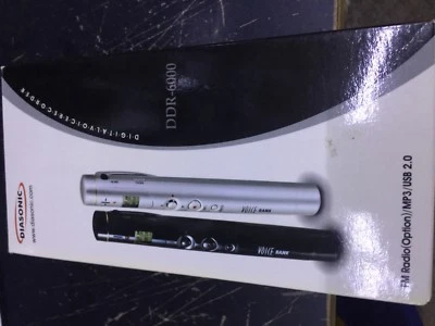 DIASONIC DDR6000 DDR-6000 Digital Voice Activated PEN Audio Recorder - Image 1 of 3