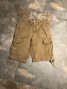 American Eagle dunkelbraun khaki Longboard CARGO SHORTS Jungen junge Herren 26 LESEN - Bild 1 von 7