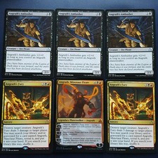 1x FOIL ANGRATH, MINOTAUR PIRATE + SUPPORT - Rivals - MTG - Magic the Gathering