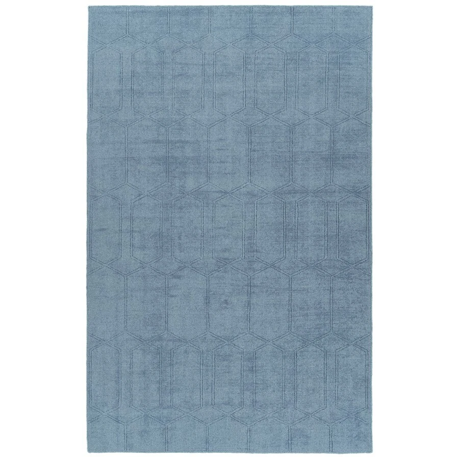 Kaleen Rugs Minkah Area Rug, Blue, 5'x7' - MKH03-17-57 - Image 1 of 1