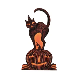 Tablero ficticio Bethany Lowe Jack-O on Jack O'Lantern - Imagen 1 de 1