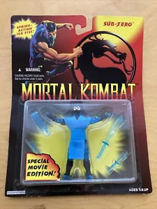 Mortal Kombat Sub-Zero Special Movie Edition Modellino giocattolo Hasbro 1994 RARO BELLO - Foto 1 di 9