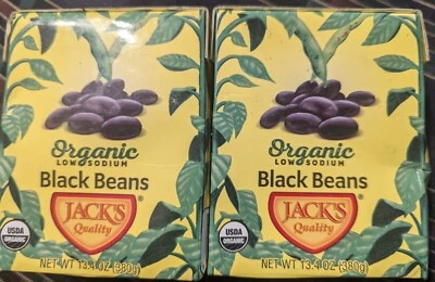 Органические черные бобы с низким содержанием натрия - Изображение 1 из 2