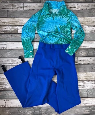 Disfraz de patinaje vintage para jóvenes niños - Body y pantalones baile sobre hielo / salón de baile Foto 1 de 4