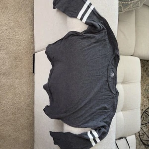 Old Navy Relaxed Gray Long Sleeve Girls Size XL (14) - Picture 1 of 3