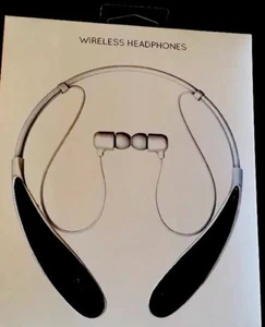Buy One Get 1 Free Wireless Bluetooth Headphones W/Earpads & USB Charger ~ Black - Picture 1 of 7