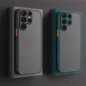 For Samsung S25 S24 S23 Ultra Note 10 Lite Shockproof Hybrid PC Clear Case Cover - Picture 1 of 19