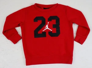 Jordan Sweatshirt Boys Todler 18M Red - Picture 1 of 6