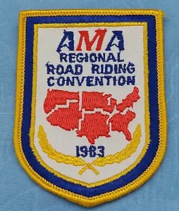 TOPPA CONVENTION AMA AMERICAN MOTOCYCLE ASSOCIATION 1983 REGIONALE DI GUIDA SU STRADA - Foto 1 di 3