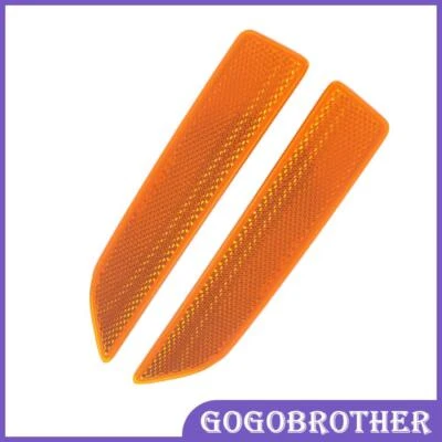 Reflector de cubierta de parachoques delantero izquierdo y derecho 2 piezas apto para BMW X3 E83 2007-2010 Foto 1 de 4