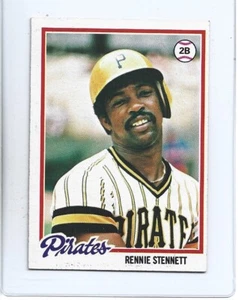 Rennie Stennett 1978 Topps Baseballkarte #165 - Pittsburgh Pirates - Bild 1 von 2