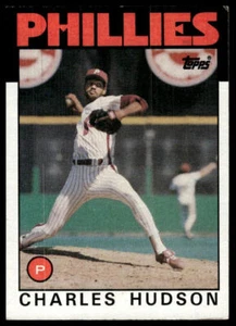 1986 Topps #792 Charles Hudson - Picture 1 of 2