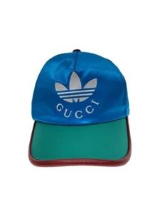 GUCCI Adidas Baseball cap Nylon Multicolor Allover pattern S - Picture 1 of 7