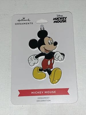 Hallmark Disney Mickey Mouse Metal Ornament/Backpack Clip/Bookmark FREE US SHIP Foto 1 de 4