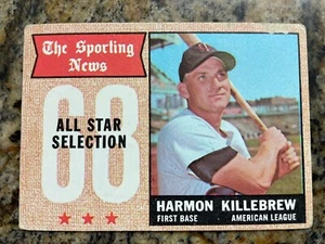 1968 Topps - Sporting News All-Stars Harmon Killebrew #361 - Picture 1 of 1