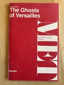 Fantasmas de Versalles Libreto Corigliano Hoffman Metropolitan Opera 1991 - Imagen 1 de 5