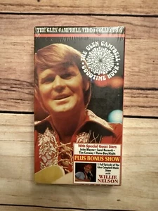 Glen Campbell Goodtime Hour VHS Video Collection Willie Nelson John Wayne Sealed - Picture 1 of 6