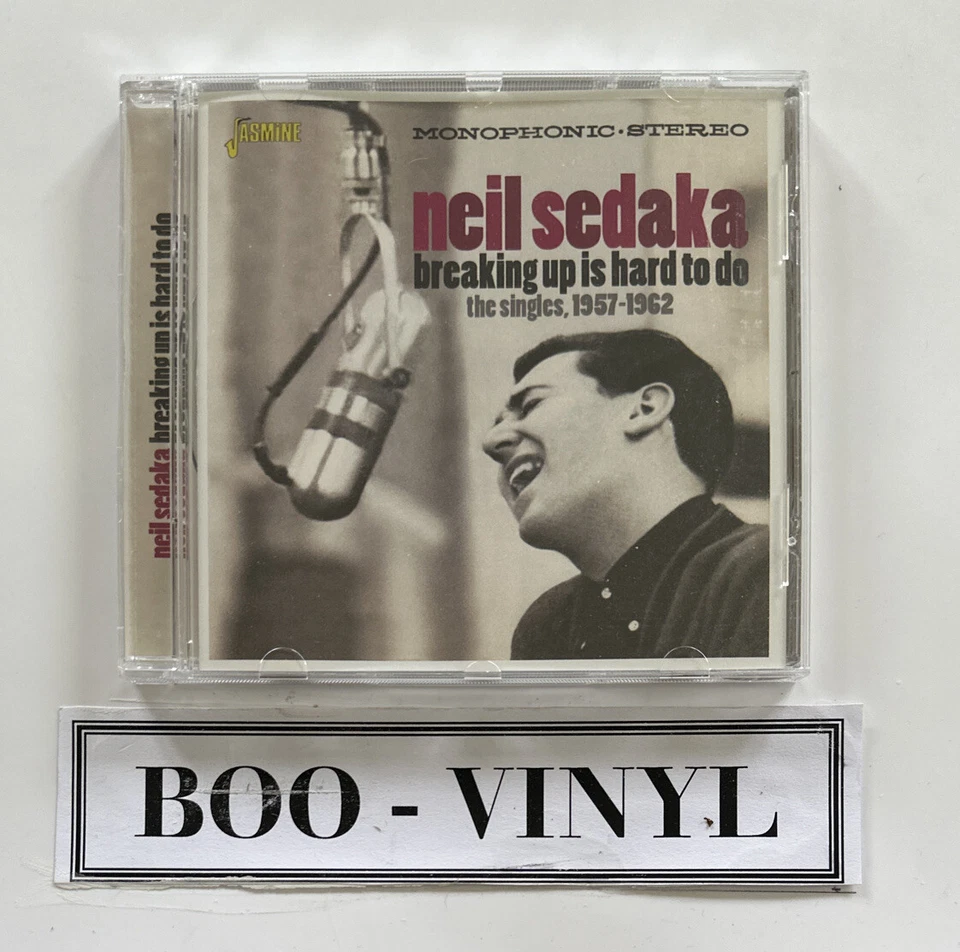 Neil Sedaka Breaking Up Is Hard to Do: The Singles 1957-1962 (CD) Rock Pop NM Foto 1 de 4