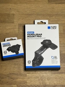 QUAD LOCK Motorcycle/Moto Handlebar Mount PRO + Vibration Dampener - Photo 1 sur 2