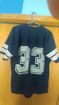 SWEET! Tony Dorsett #33 Dallas Cowboys Sand-Knit Football NFL Jersey L Rookie 🏈 - Image 1 of 4