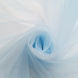 5 yards/lot Wedding Veil Tulle Plain Nylon Mesh Fabric Stage Craft DIY Material - Picture 1 of 16