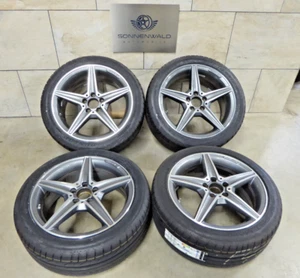 Mercedes AMG 18" C-Klasse W205 S205 Sommer Räder Cabrio Coupé Dunlop MO NEU F467 - Bild 1 von 4