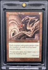 1995 Magic The Gathering MTG Vintage Stronghold Ensnaring Bridge LP-NM