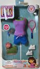 Dora's Explorer Girls Tennis Sports Styles Outfit Doll NEW SEALED 