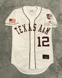 Camiseta deportiva auténtica vintage emitida por el equipo Rawlings Texas A&M Aggies adultos S - Imagen 1 de 13