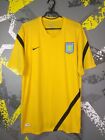 Aston Villa Training Jersey Football Shirt Yellow Nike Mens Size 2Xl Ig93