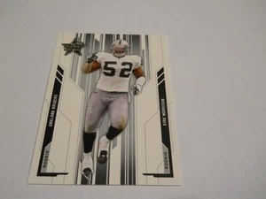KIRK MORRISON ROOKIE CARD OAKLAND RAIDERS 2005 LEAF ROOKIES & STARS - Picture 1 of 2