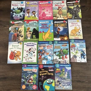 Lot of 18 I Can Read Step Into Reading Books Kids Early Readers Level 1 2 3 - Picture 1 of 11
