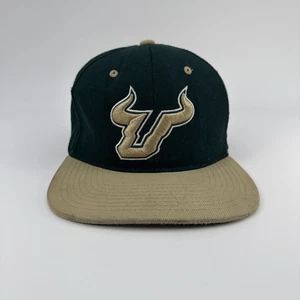 USF University of South Florida Bulls Zephyr SnapBack Mütze Kappe grün gold Erwachsene - Bild 1 von 20