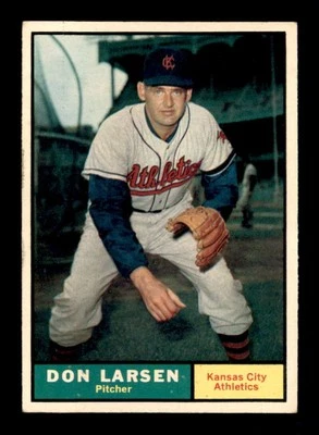 1961 Topps #177 Don Larsen   VGEX X3465946 - Image 1 of 3