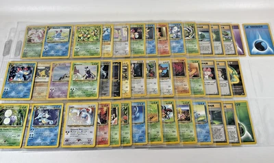 2000 Pokemon NEO GENESIS Set NEAR COMPLETE 105/111 Unlimited Edition Incl Holos! - Image 1 of 4