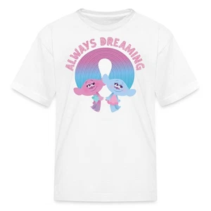 Trolls Always Dreaming With Two Trolls Kid's T-Shirt - Picture 1 of 16