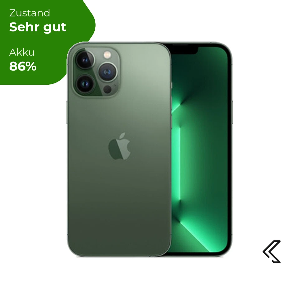 Apple iPhone 13 Pro 512GB Alpingrün, Sehr gut - Refurbished, 24 Monate Garantie - Bild 1 von 4