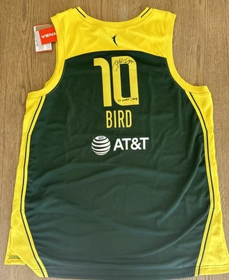 Sue Bird Seattle Storm Signed Autographed Nike Jersey Inscribed "4X WNBA Champ" - Image 1 of 4