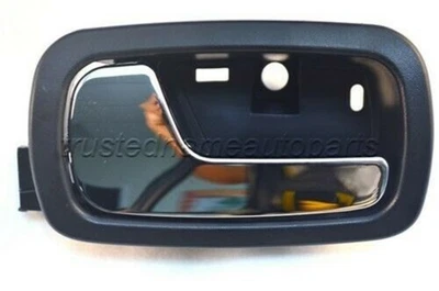 Interior Door Handle Chrome Black Frt LH Driver fits 2005 10 Cobalt 2007 09 G5 Foto 1 de 2