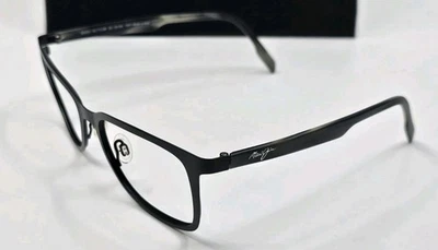 Óculos Maui Jim Naupaka MJ775-2M preto 53 18 145 Itália SOMENTE ARMAÇÕES  - Imagem 1 de 4