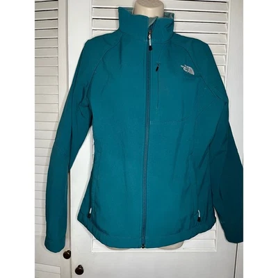 Chaqueta softshell The North Face Apex verde azulado L G para mujer Foto 1 de 4