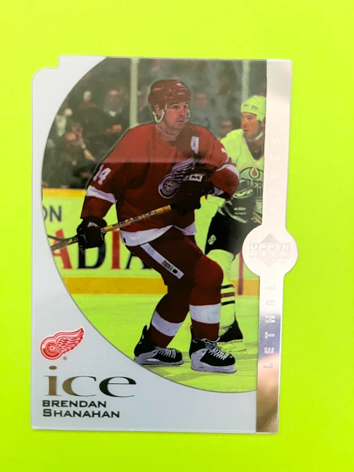 1997-98 Upper Deck Ice Lethal Lines Insert L2A Brendan Shanahan Detroit Red Wing - Image 1 of 2